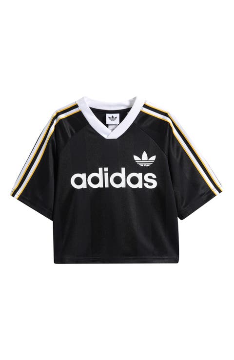 Kids' Archive Recycled Polyester Crop Jersey (Big Kid)