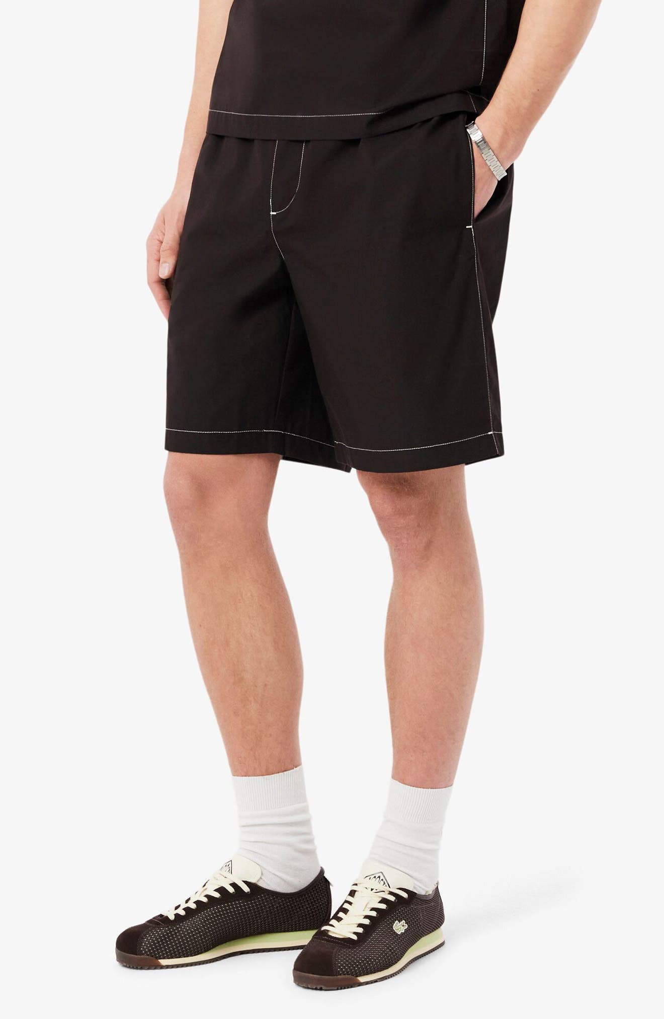 Cotton Poplin Shorts