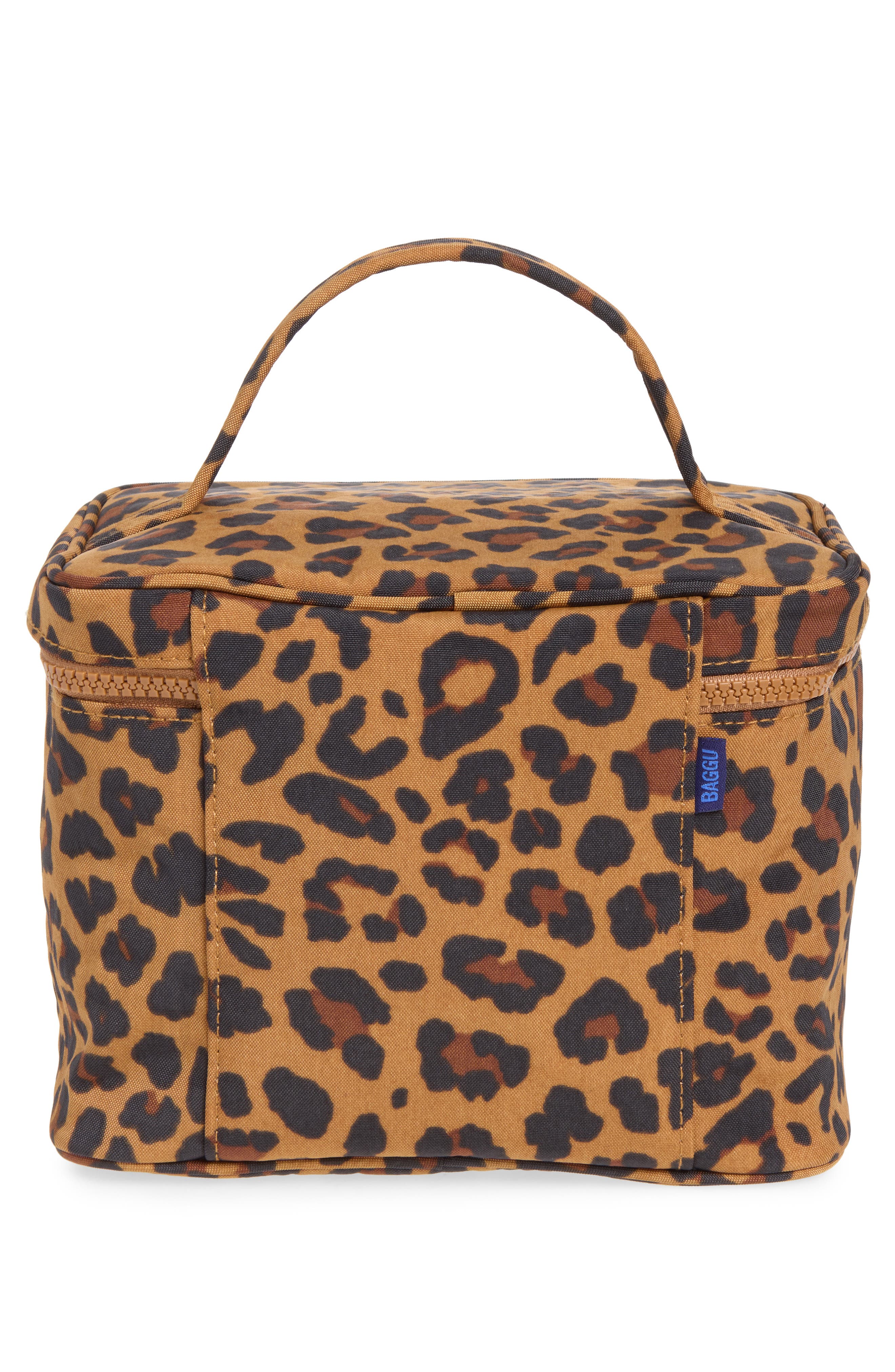 Large Cosmetic Case, Alternate, color, LEOPARD