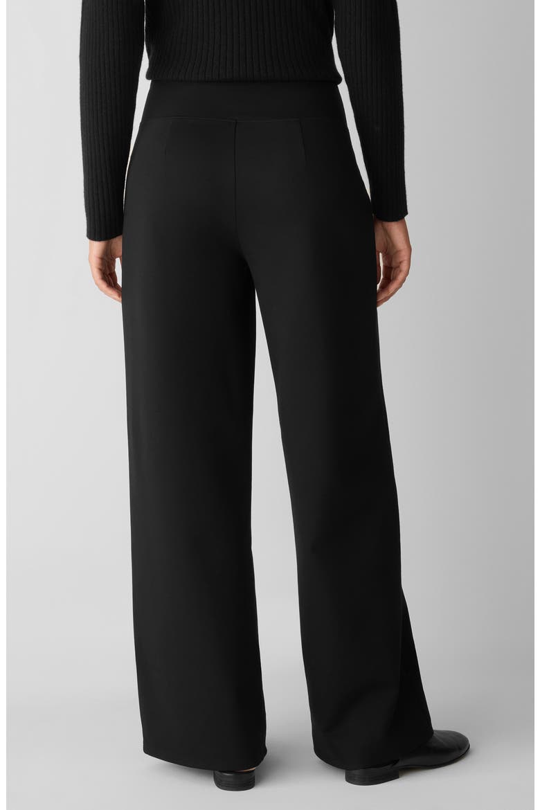 High Waist Wide Leg Pants, Alternate, color, BLACK