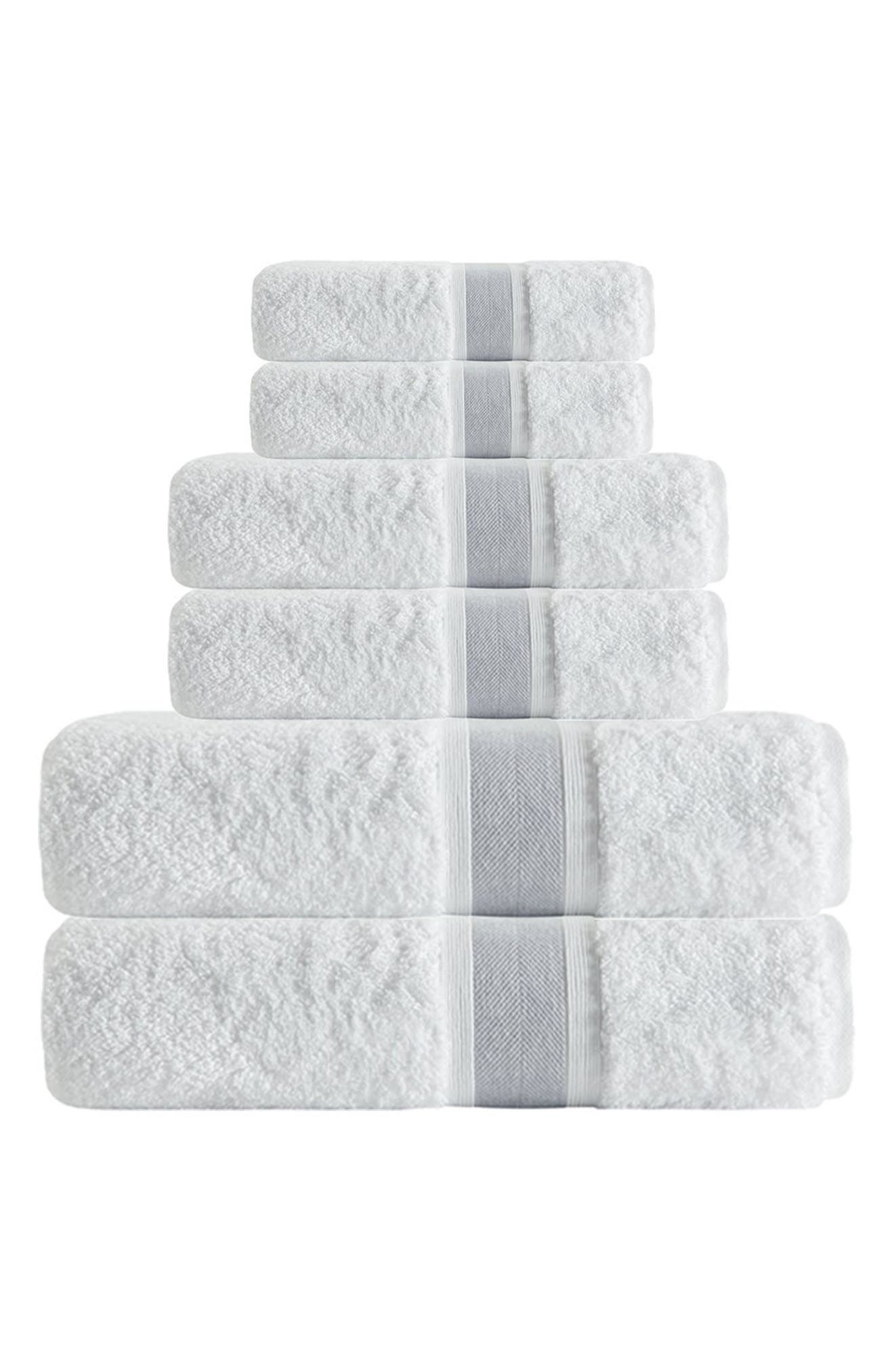 Unique Turkish Cotton 6-Piece Towel Set