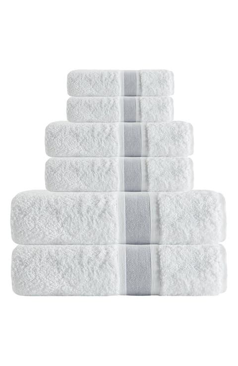 Unique Turkish Cotton 6-Piece Towel Set