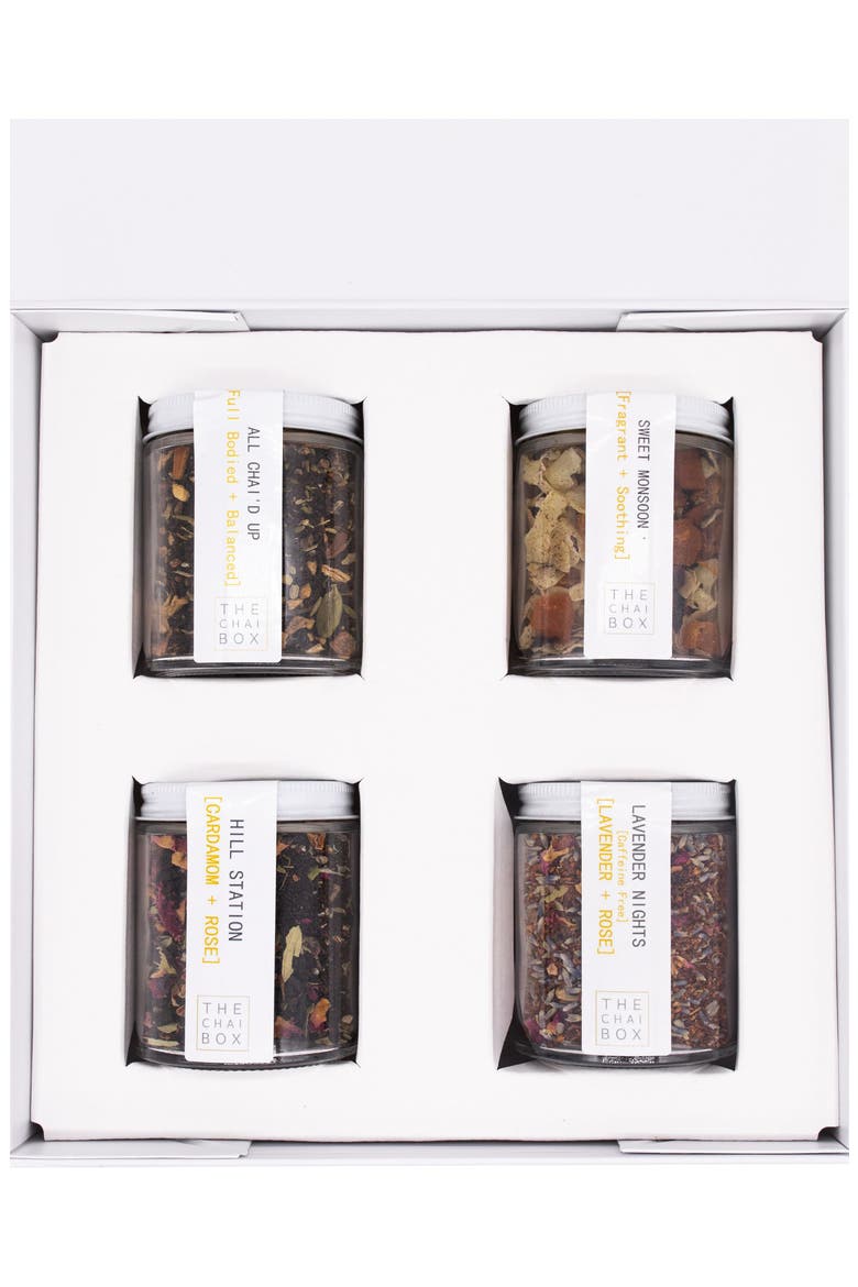 The Chai Lovers Gift Set, Alternate, color, WHITE