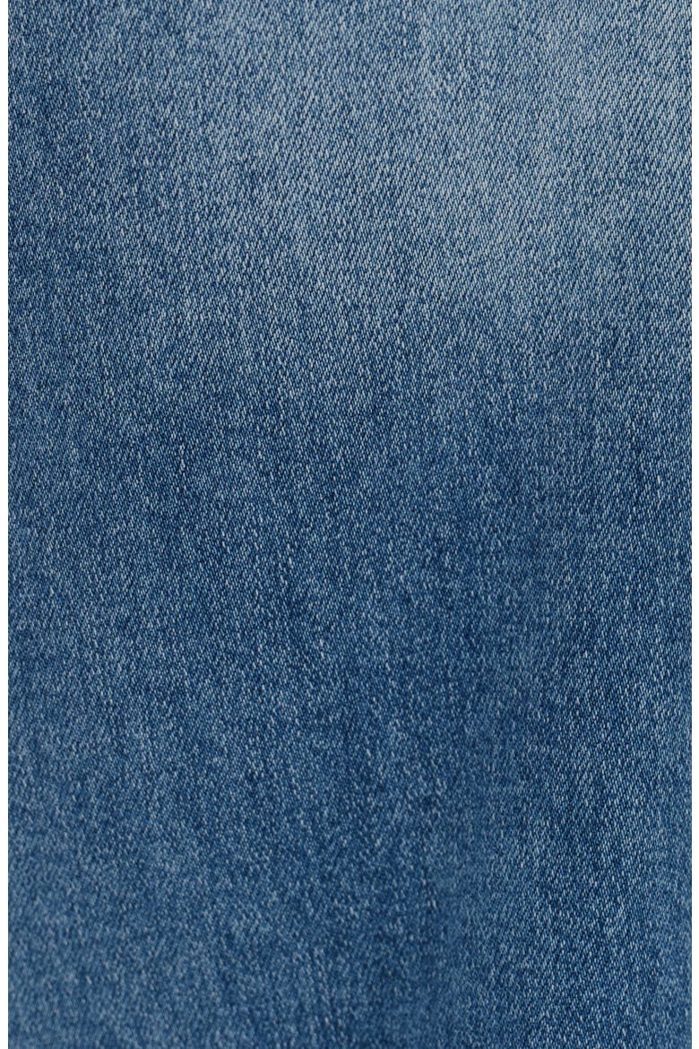 Raw Hem Mid Rise Wide Leg Jeans, Alternate, color, MEDIUM BLUE