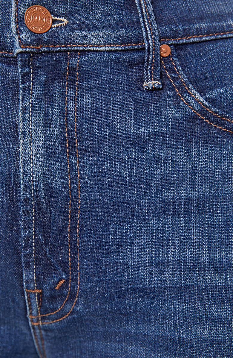 MOTHER Undercover Sneak Wide Leg Jeans, Alternate, color, Start Your Engines