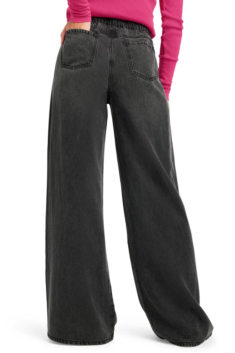 Lounge Denim Pants, Alternate, color, CHARCOAL