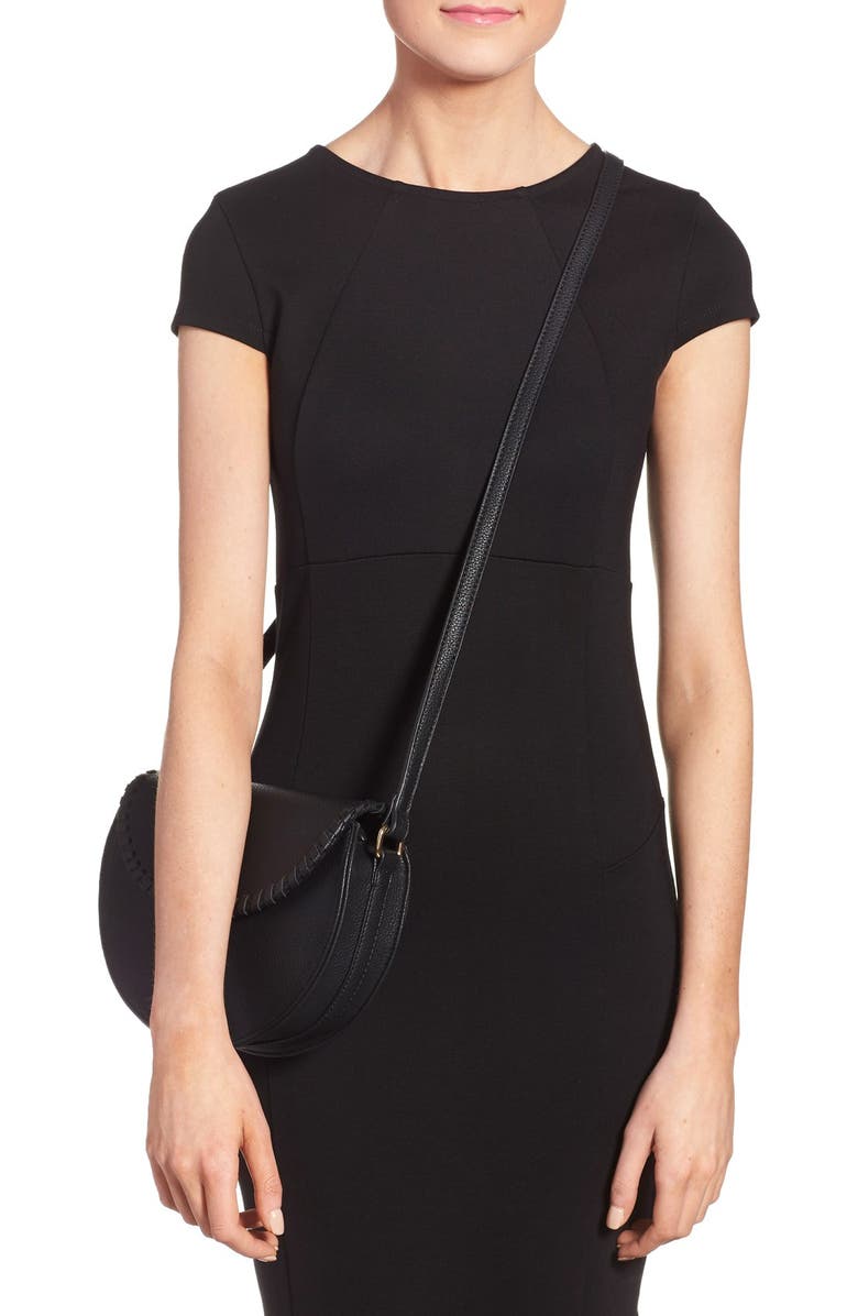 Street Level Tassel Flap Crossbody Bag, Alternate, color,