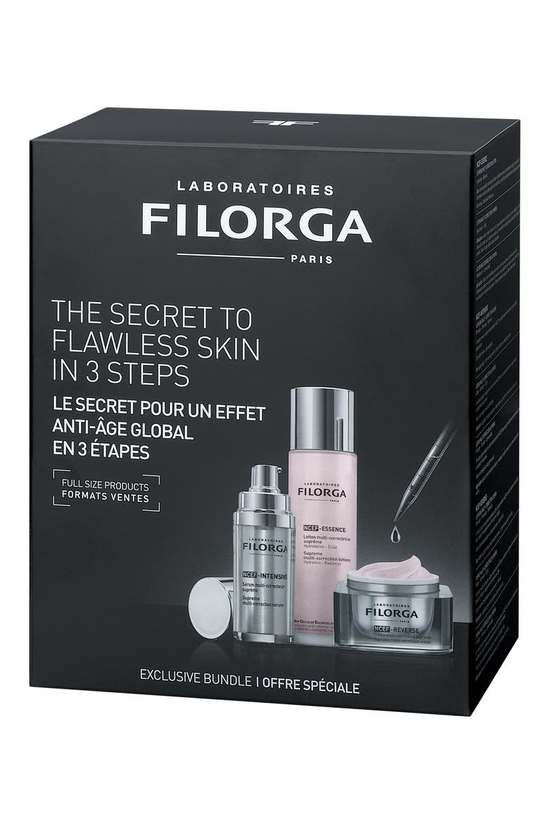 The Secret to Flawless Skin Full Size NCEF Essentials Set, Main, color, NO COLOR