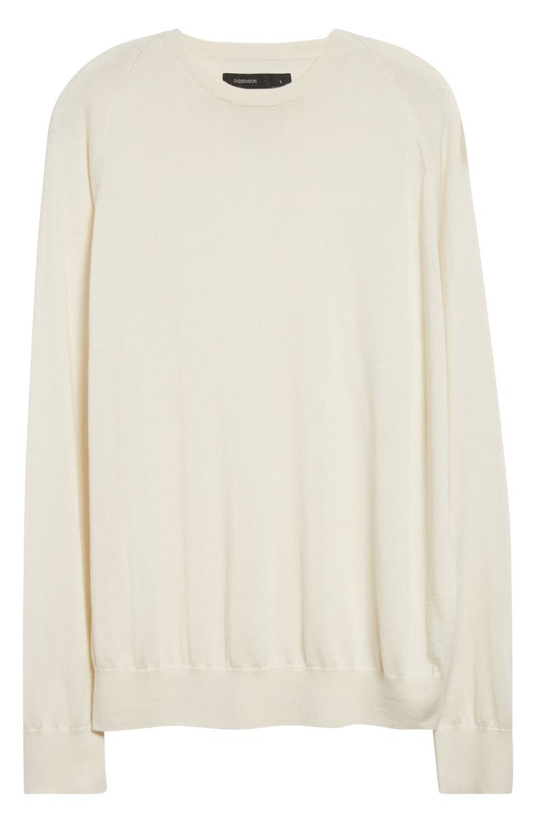 FRENCKENBERGER Silk & Cashmere Crewneck Sweater, Alternate, color, 