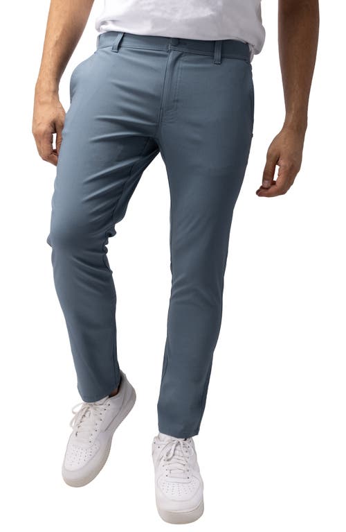 X-ray Xray Hidden Zip Pocket Twill Trousers In Ice Blue