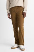Vince Dylan Slim Fit Peached Stretch Cotton Pants
