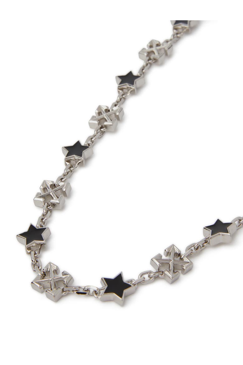 Men's Star Arrow Necklace, Alternate, color, Silver