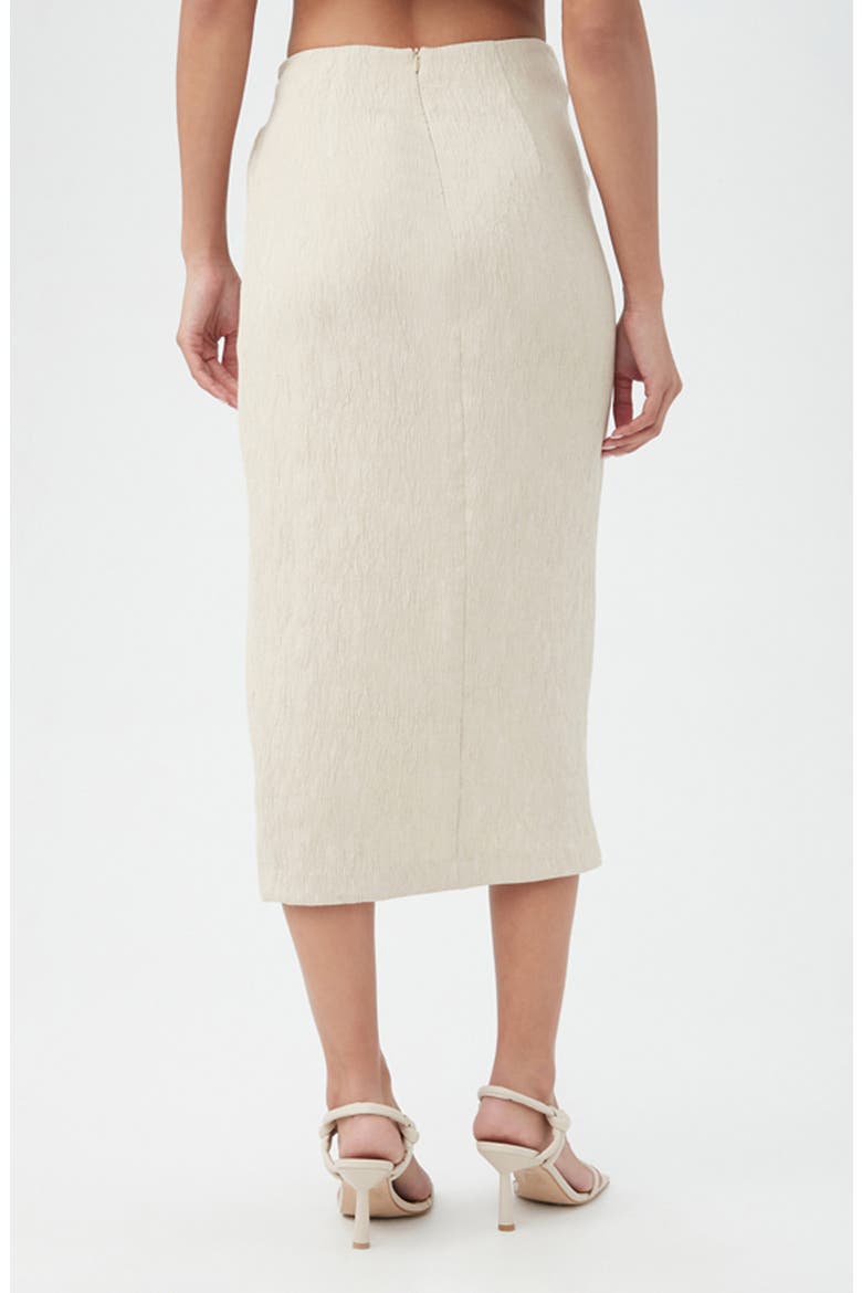 Abiba Midi Skirt, Alternate, color, SAHARA STONE