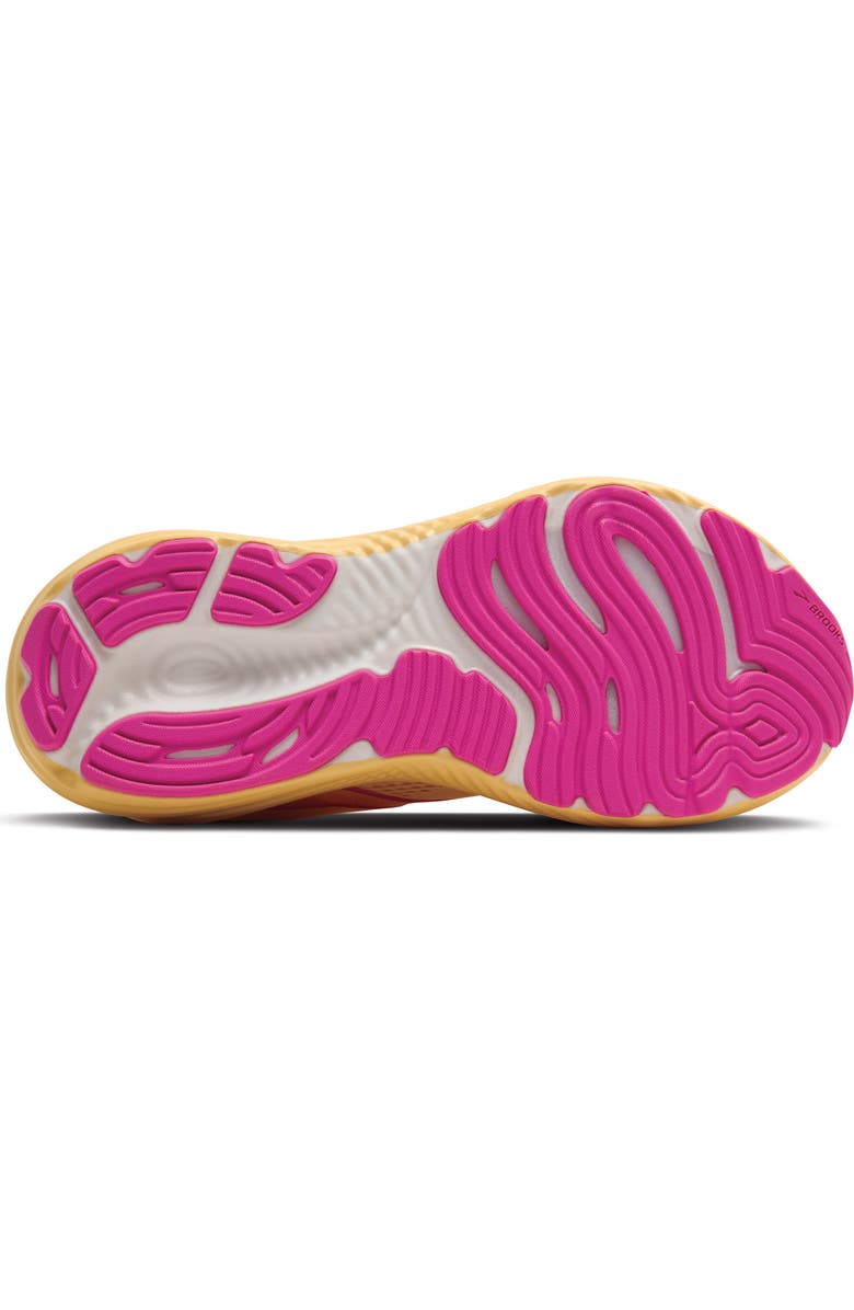 Brooks Glycerin 22 Running Shoe, Alternate, color, Sherbert/ Apricot/ Pink