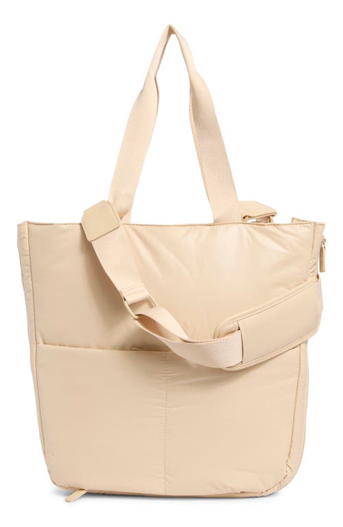 Beis Béis The Expandable Tote Bag In Sand