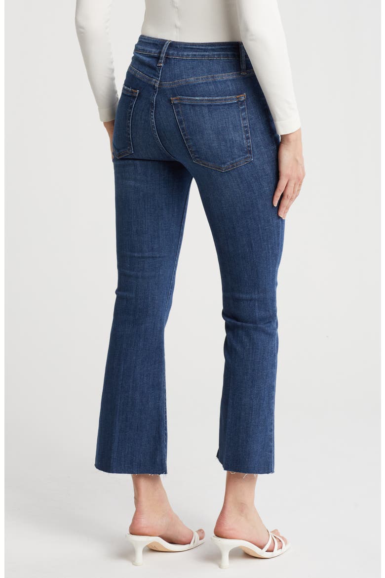 Raw Crop Mini Bootcut Jeans, Alternate, color, ASPIRE RAW AFTER