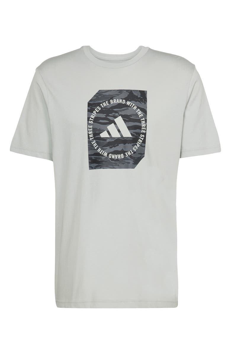 adidas Camo Graphic T-Shirt, Alternate, color, Wonder Silver
