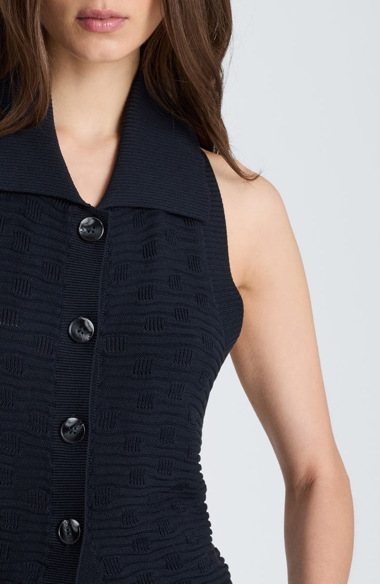 Kenneth Cole Halter Sweater Tank, Alternate, color,