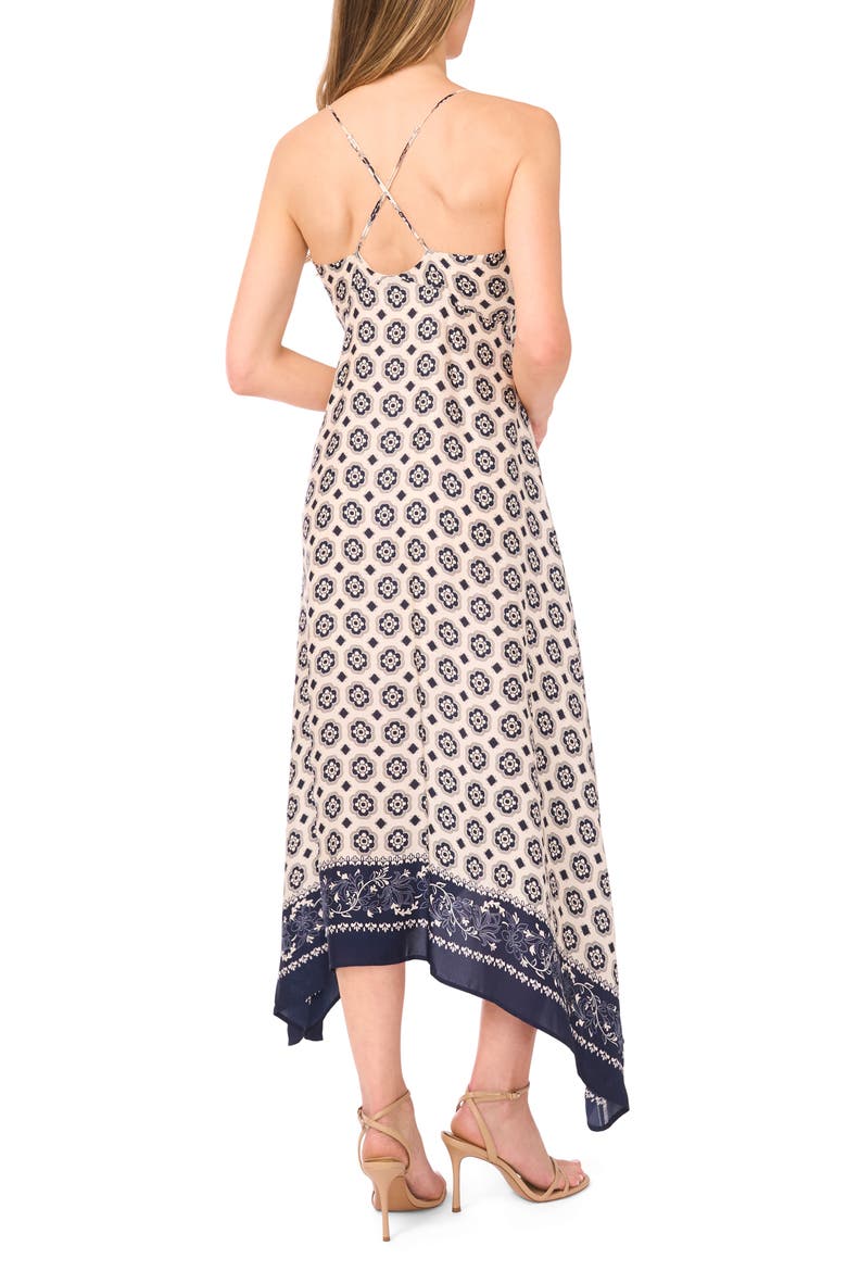 Moira Handkerchief Hem Maxi Dress, Alternate, color, ANTIQUE WHITE