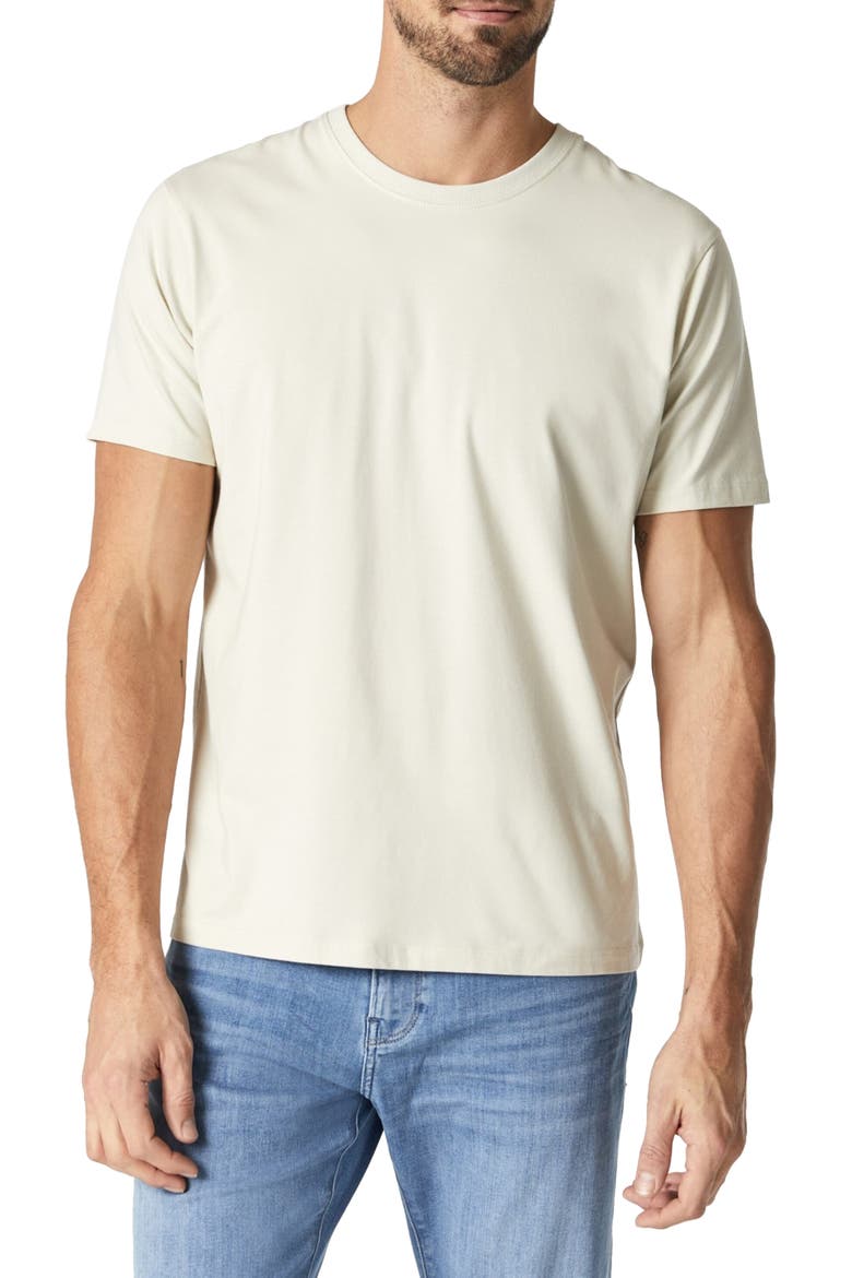 Organic Cotton & Modal T-Shirt, Main, color, TOFU