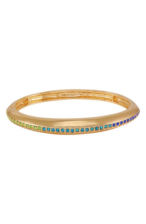 Crystal Stretch Bangle Bracelet