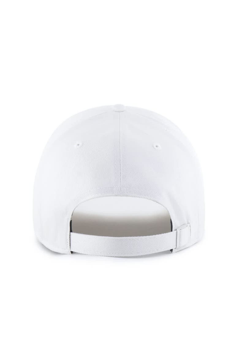 Men's '47 White Chicago White Sox Foundational Pinch Offside Adjustable Hat, Alternate, color, Cream