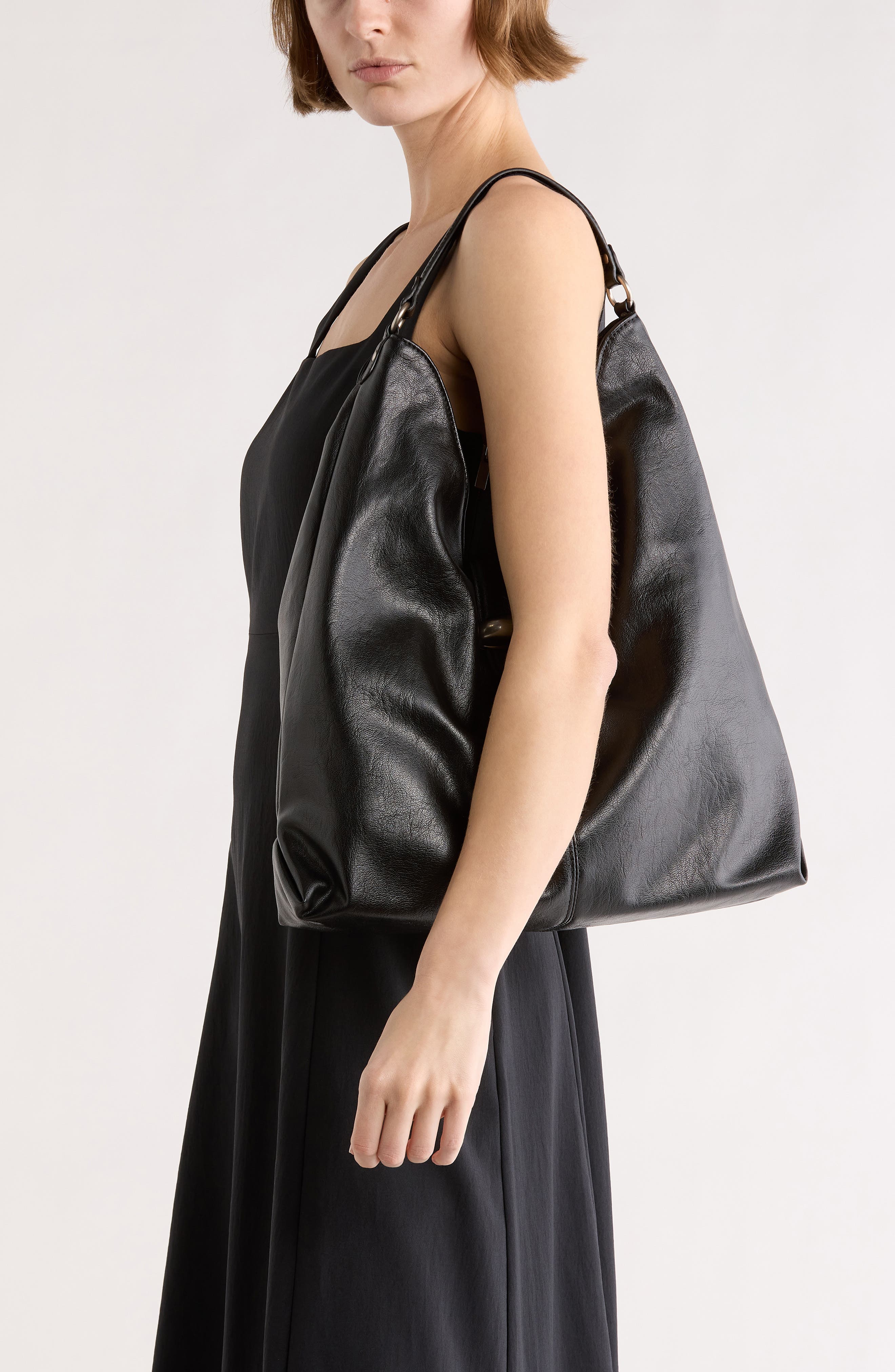 Steve Madden Bcora Hobo Bag, Alternate, color, Black