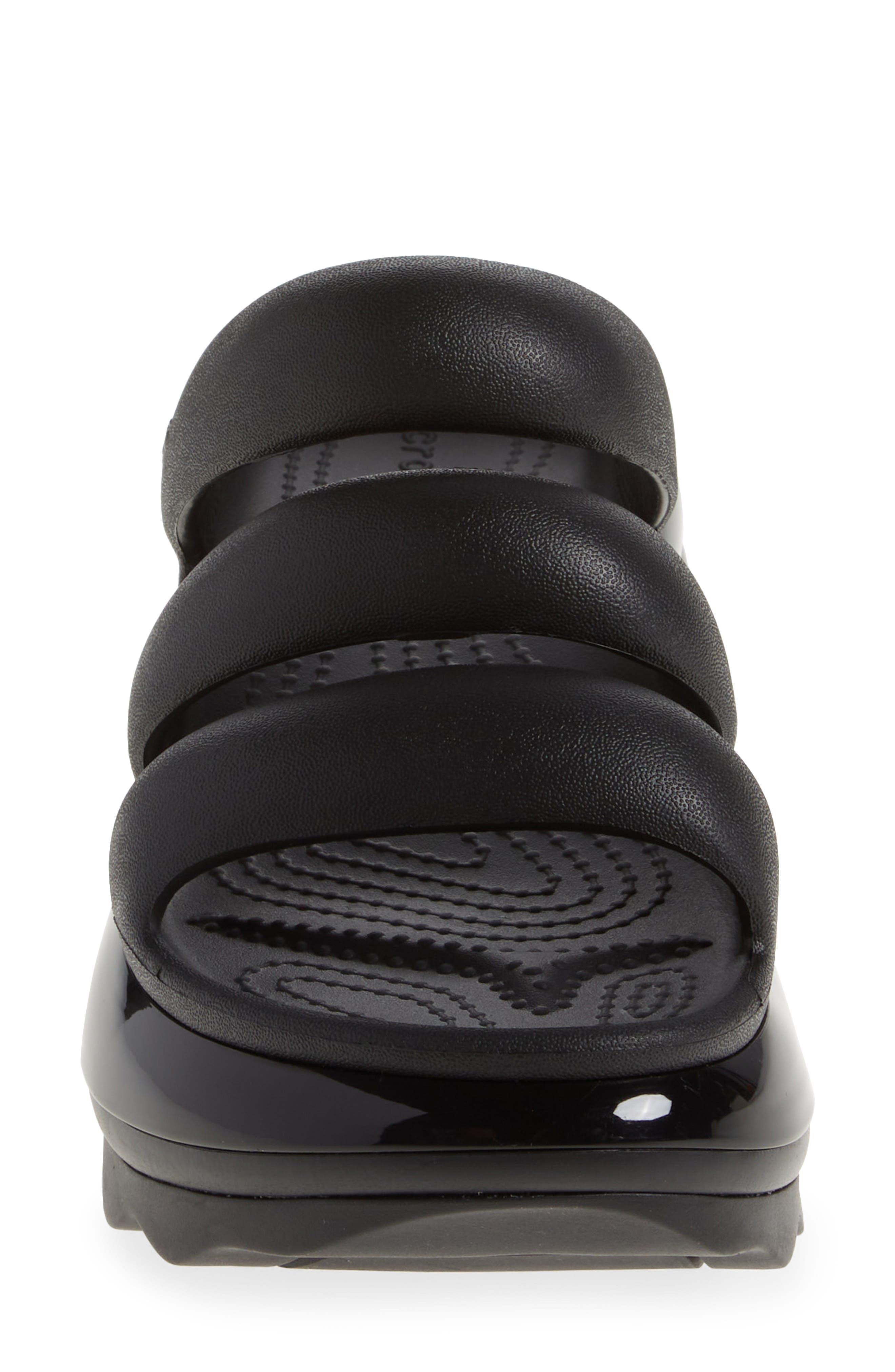 CROCS Mega Crush Platform Wedge Sandal, Alternate, color, 