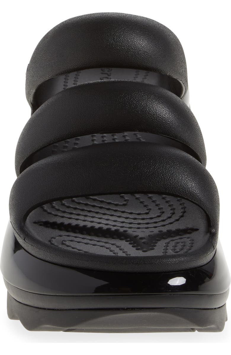 CROCS Mega Crush Platform Wedge Sandal, Alternate, color,