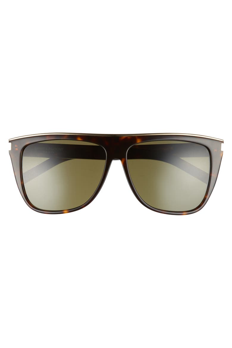 Combi 59mm Flat Top Sunglasses, Alternate, color, HAVANA