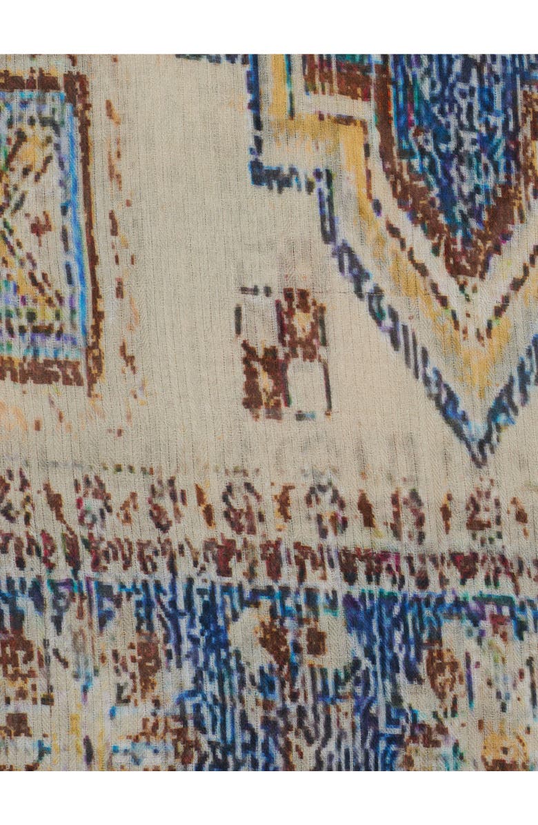 GERARD DAREL Darina Printed Scarf, Alternate, color, Sand