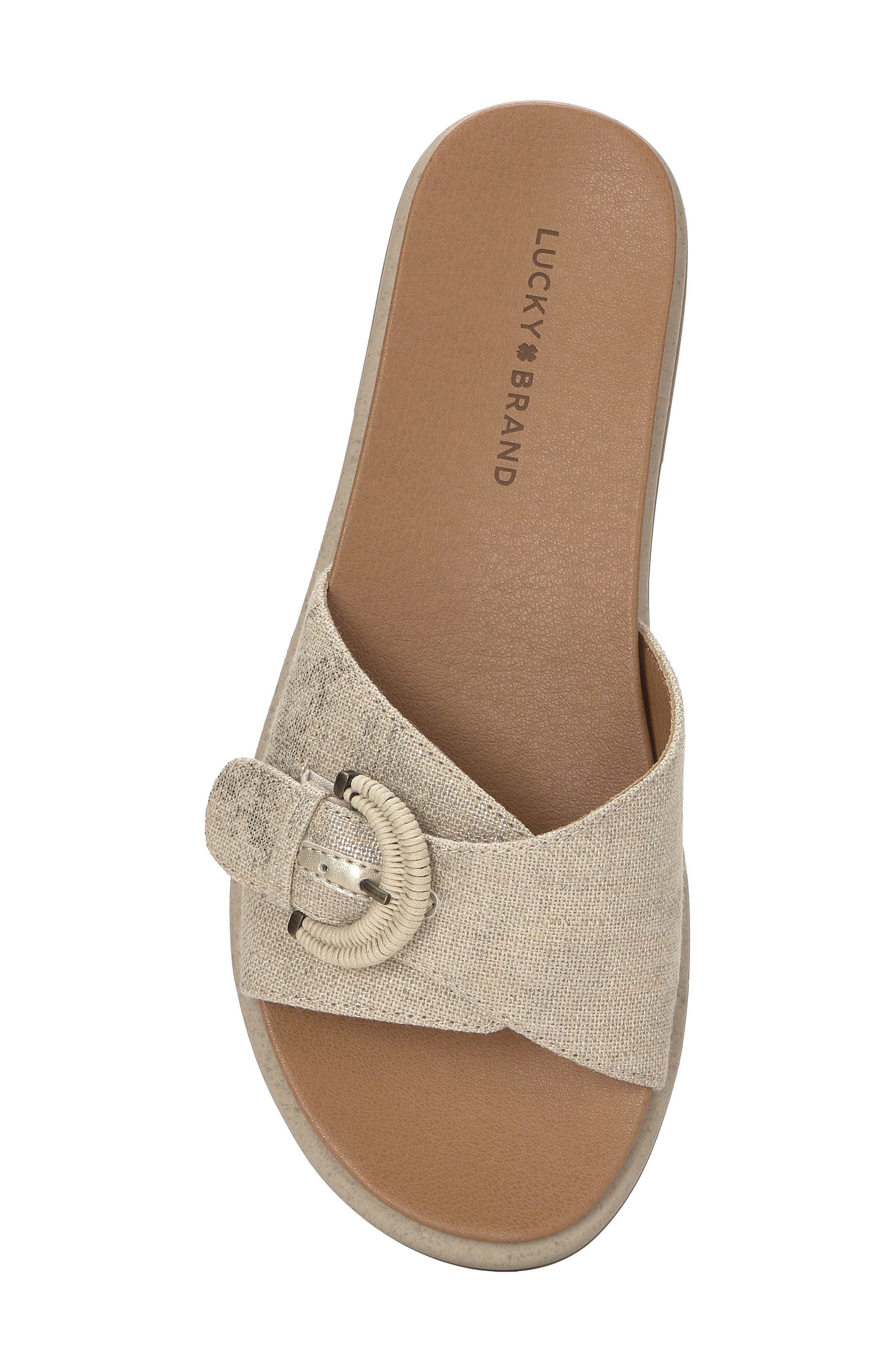 Suszie Slide Sandal, Alternate, color, NATURAL
