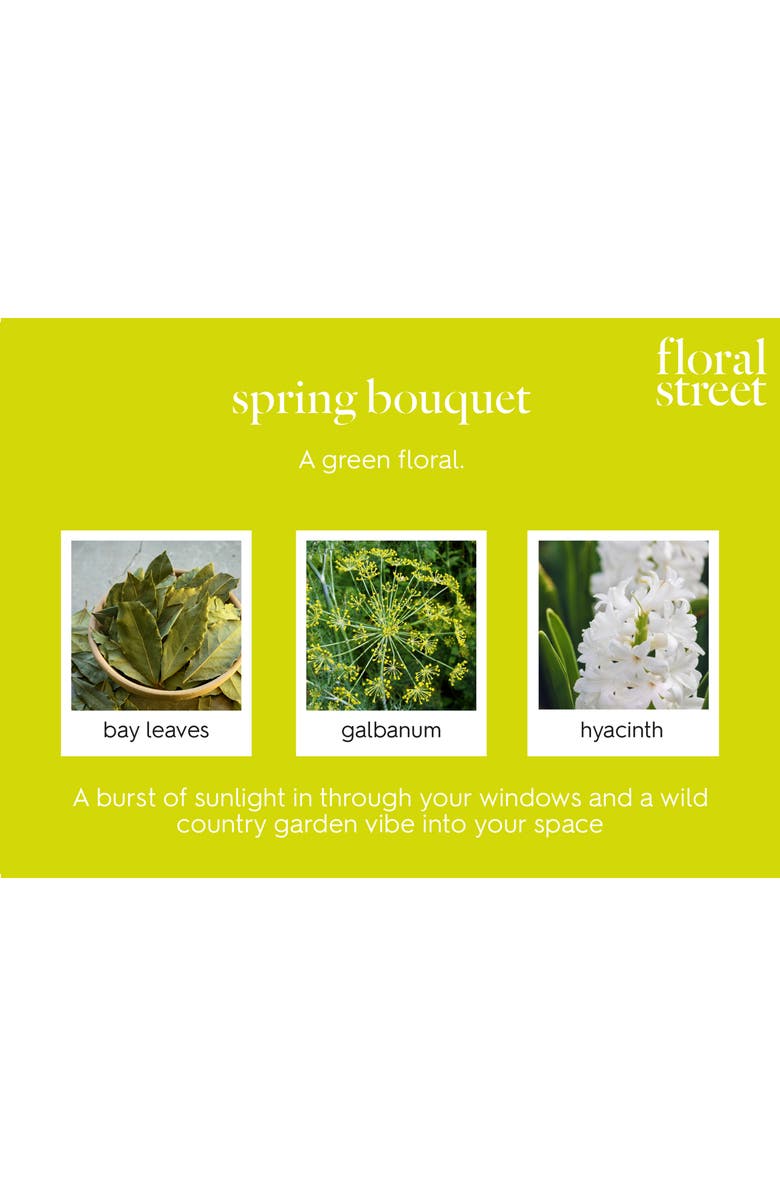 Floral Street Spring Bouquet Scented Candle, Alternate, color,