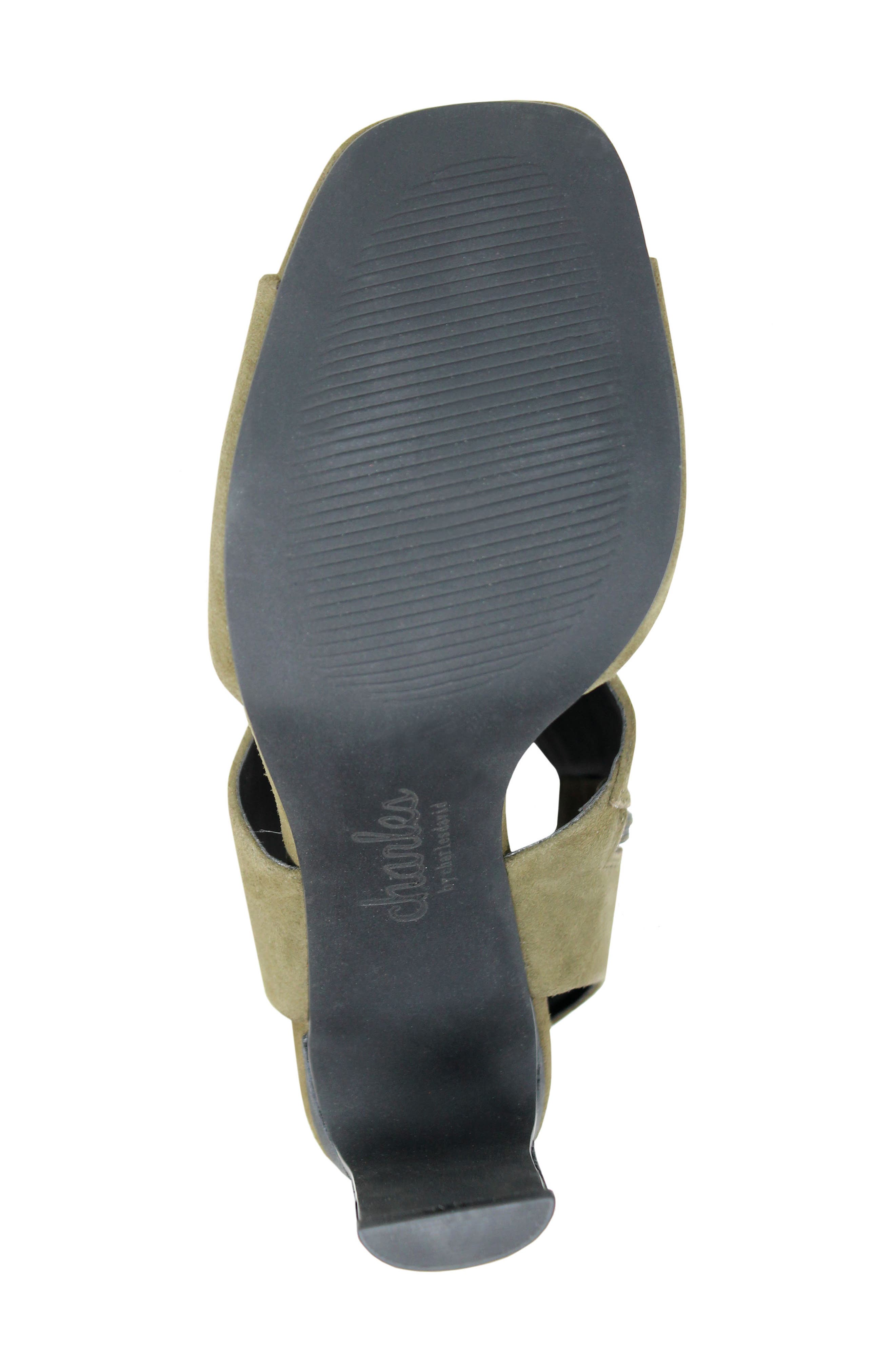 Charles by Charles David Gently Cuff Sandal, Alternate, color, Military Green