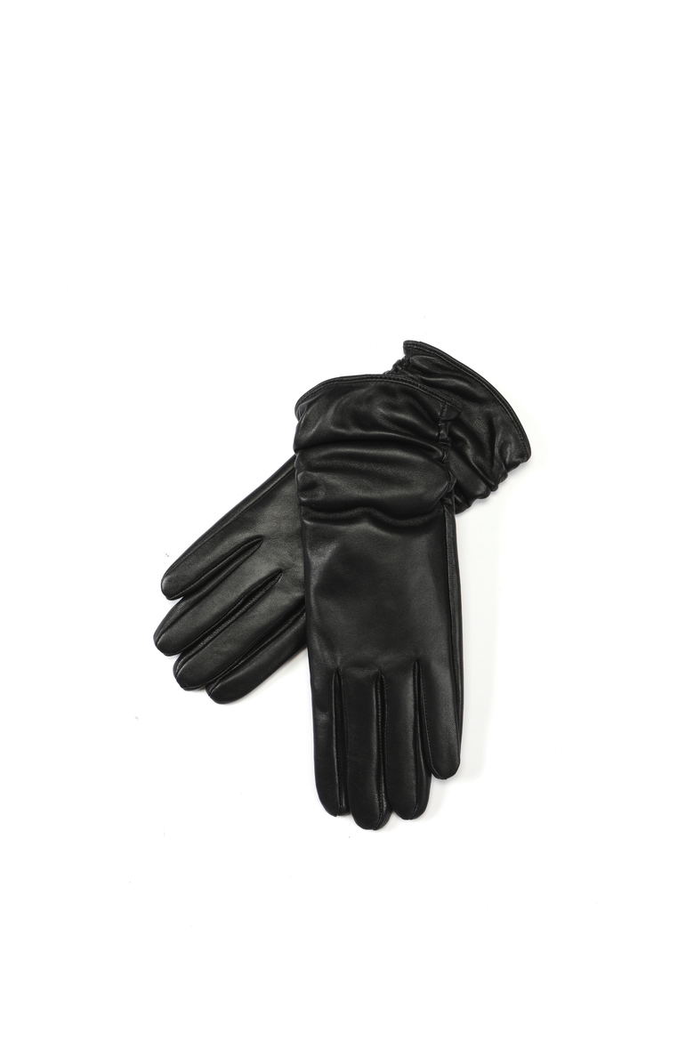 Zephyr Handbag Elina Leather Gloves, Alternate, color, Black