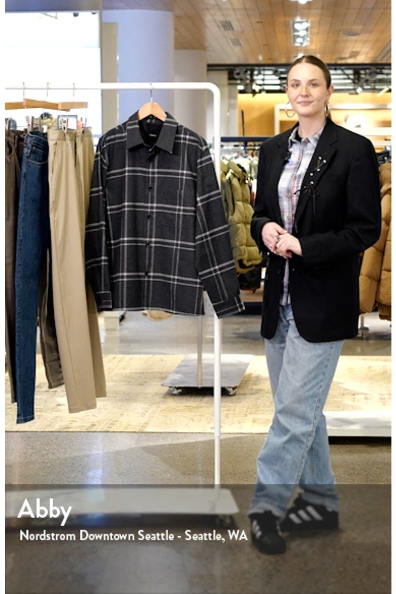 Clyfford Waren Windowpane Shirt Jacket video