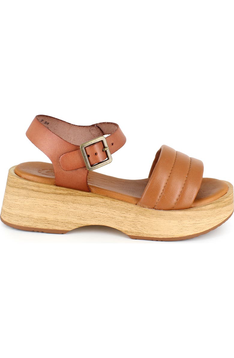 Candie's Elisa Platform Sandal, Alternate, color, Tan