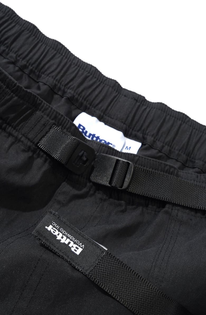 Butter Goods Climber Cargo Pants, Alternate, color, Black