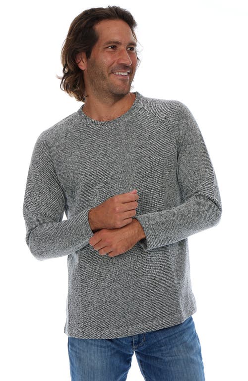 Px Textured Long Sleeve Crewneck T-shirt In Multi