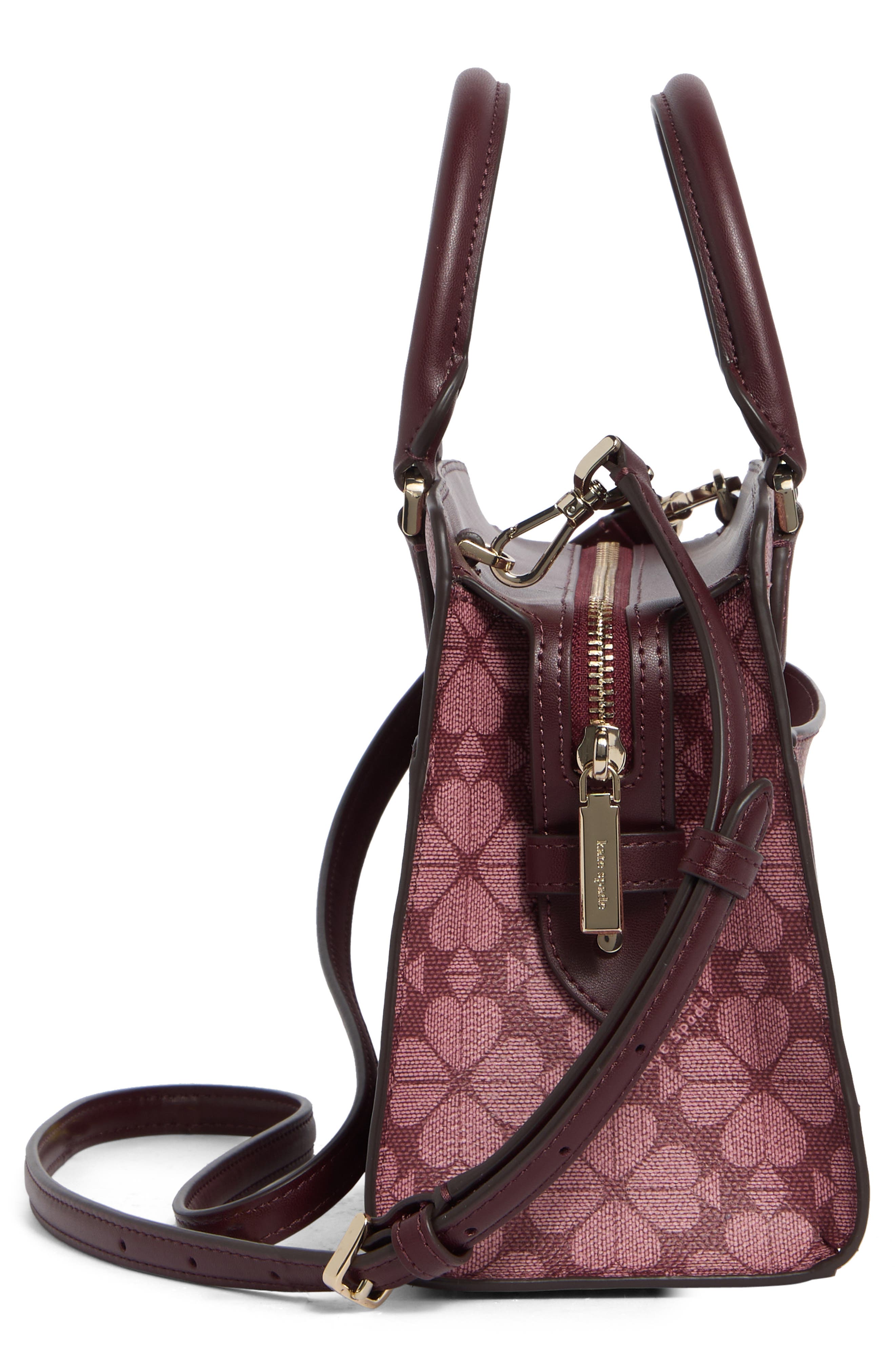 Small Satchel, Alternate, color, GRENACHE MULTI