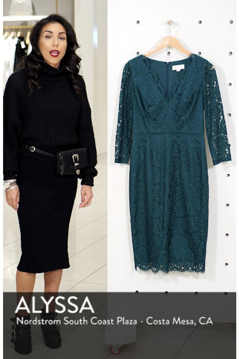 Lace Sheath Dress video