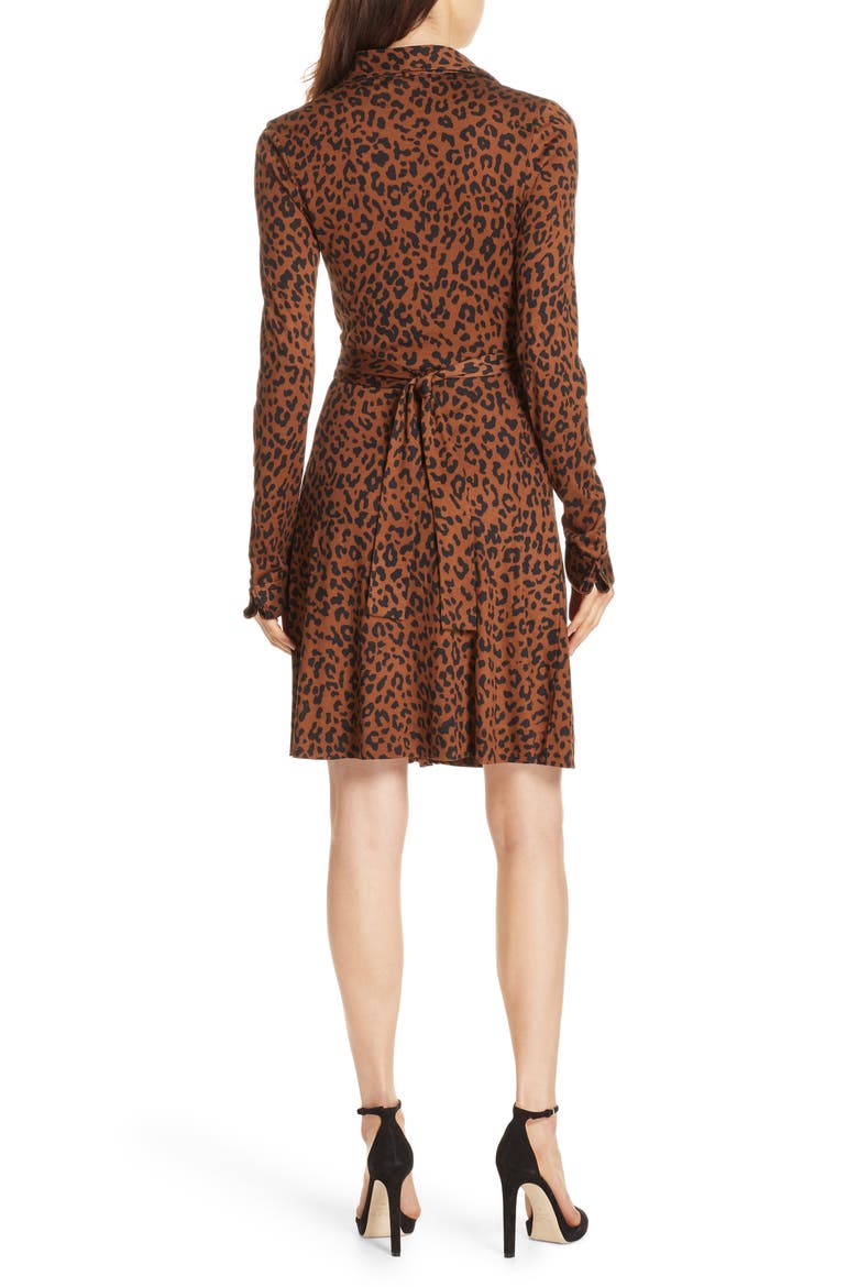 Didi Silk Jersey Dress, Alternate, color, HEYFORD CO