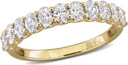 Julianna B. 1 CTW Oval Lab-Grown Diamond Band 14k