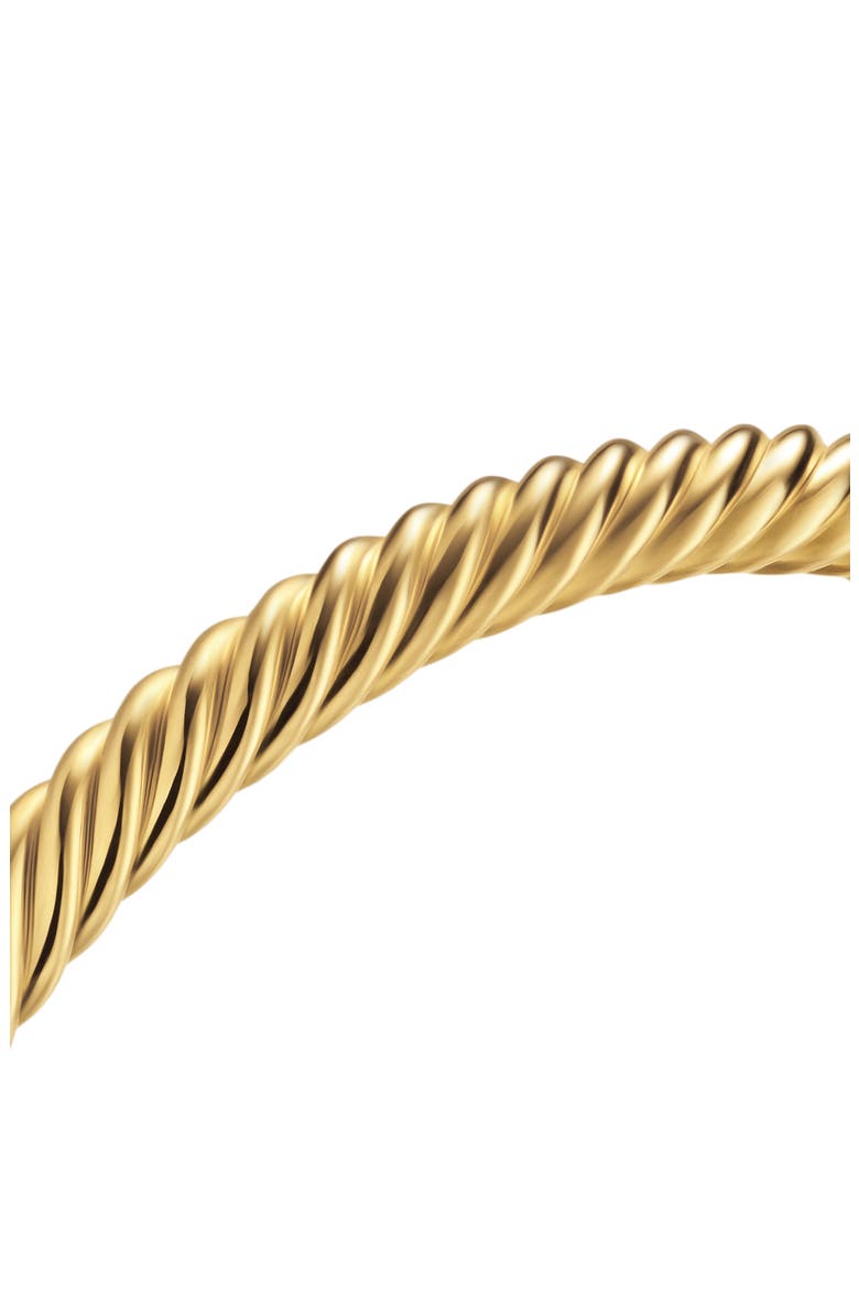 Cable Cuff Bracelet in 18K Yellow Gold, Alternate, color, 18K GOLD