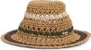 Steve Madden Carly Striped Crochet Bucket Hat