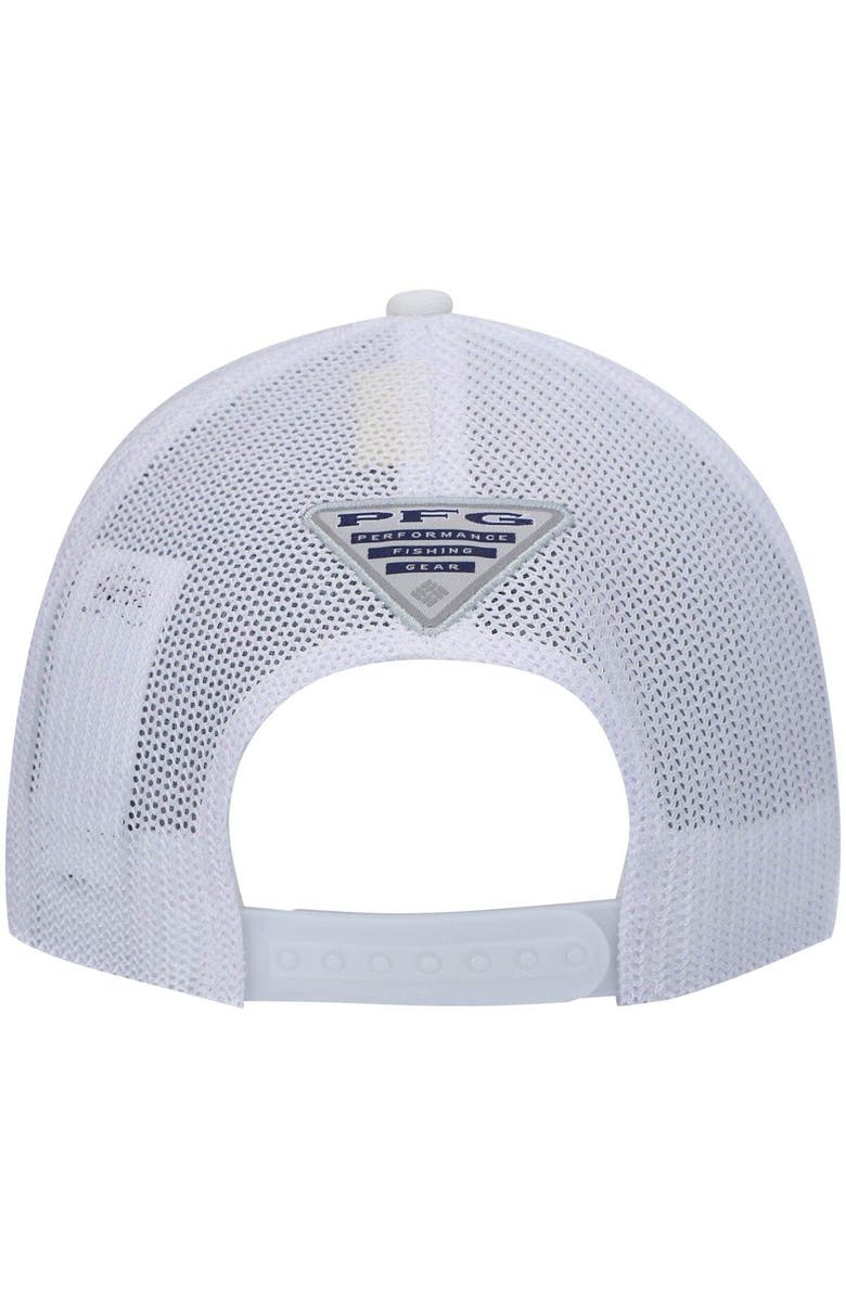 Columbia Men's Columbia White LSU Tigers PFG Snapback Hat, Alternate, color, 