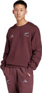 adidas All Blacks adidas Pullover Sweatshirt - Maroon
