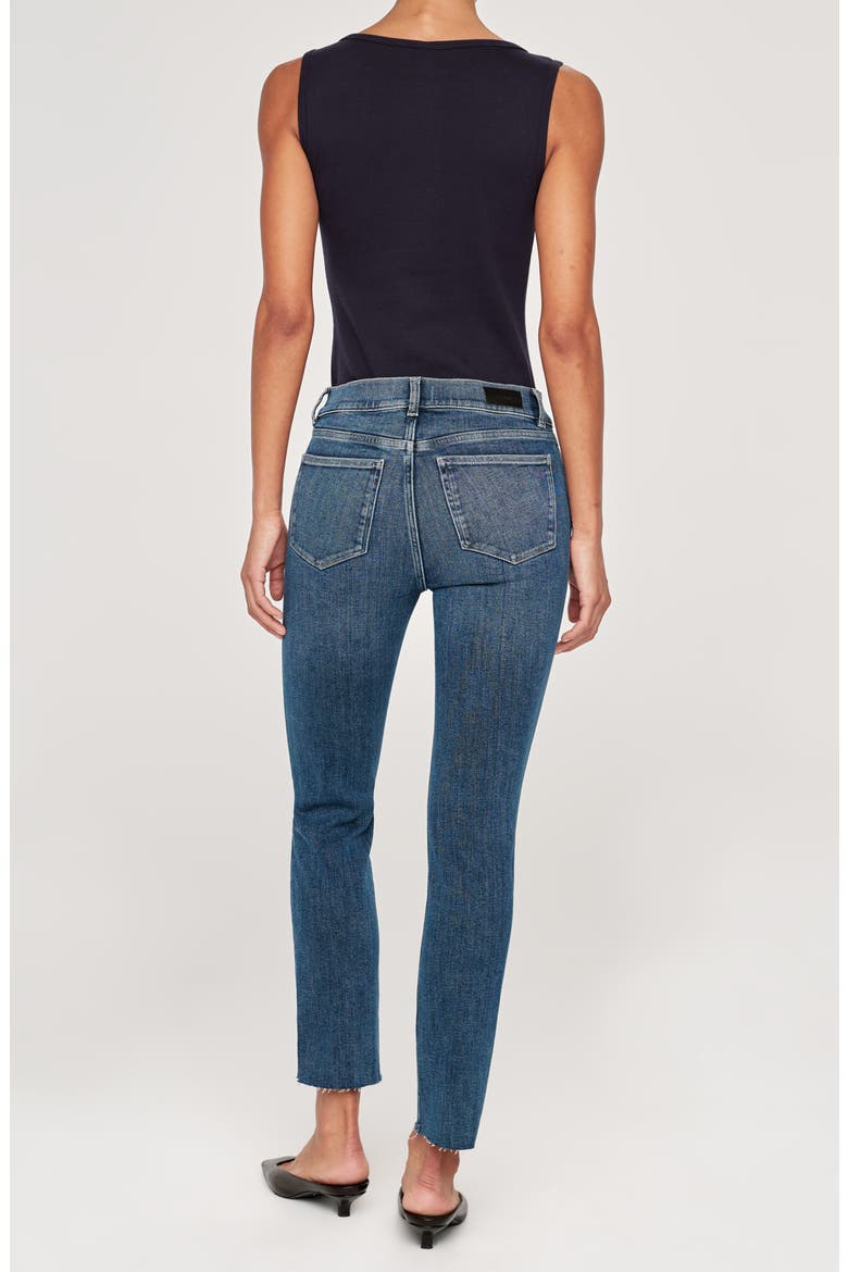 Mara Straight Instasculpt™ Mid Rise Jeans, Alternate, color, CHANCERY - PERFORMANCE