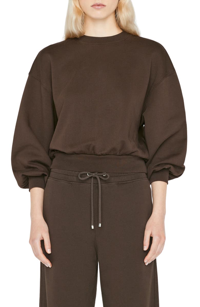 FRAME Balloon Sleeve Sweatshirt, Main, color, 