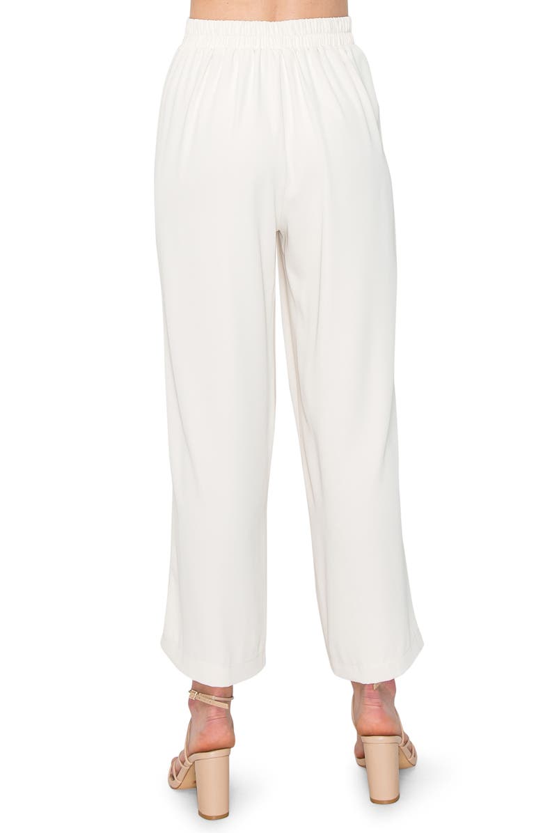 MELLODAY High Waist Crop Wide Leg Pants, Alternate, color, 